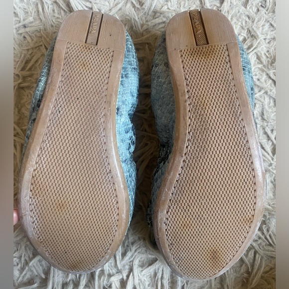 Prada ballerinas / flats python grey / blue size 6.5 - Picture 9 of 10
